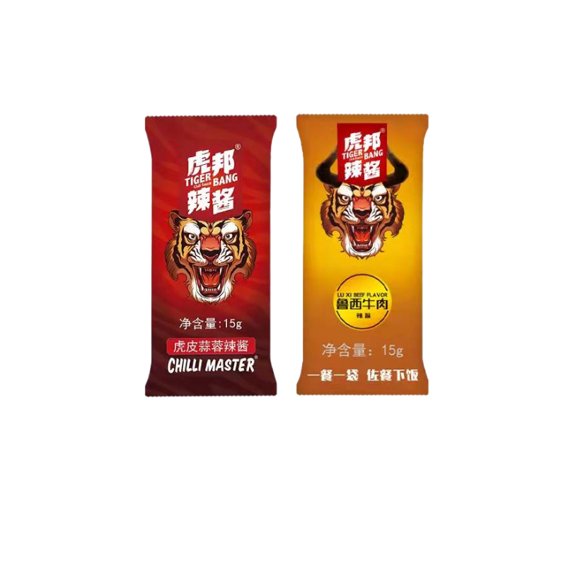 虎邦辣酱15g整箱外卖批发