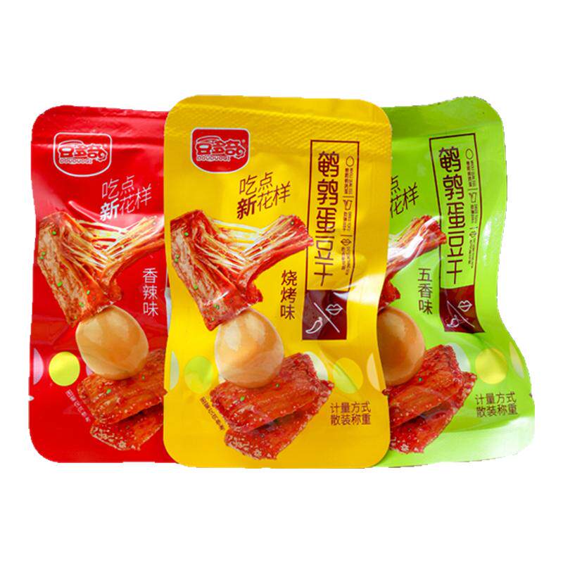 豆多奇鹌鹑蛋豆干素肉蛋即食解馋