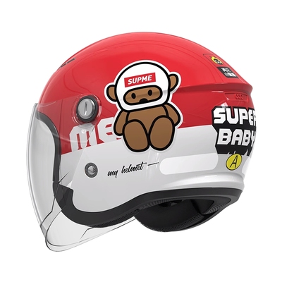 【自发热保暖】火山绒儿童头盔