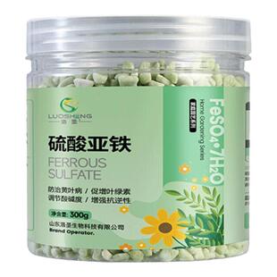 硫酸亚铁肥料亚硝酸铁杜鹃花蟹爪兰铁树叶子黄喜酸植物专用营养液