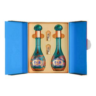 五粮液1995 30周年纪念酒52度礼盒+洋河龙凤呈祥52度500ml*2礼盒