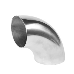304不锈钢卫生级焊接弯头316L卫生级抛光90度焊接弯头32 51 76 89