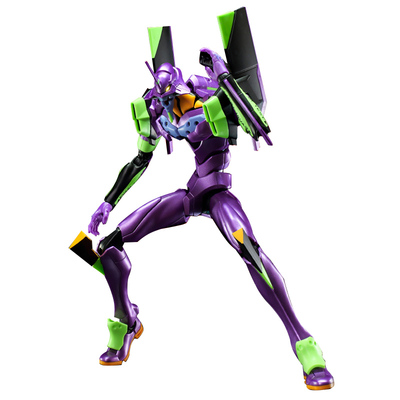 布鲁可积木人传奇版新世纪福音战士EVA-TV版初号机手办布鲁克模型