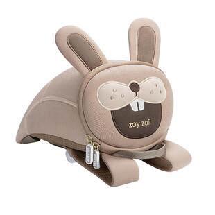 zoyzoii儿童书包女孩幼儿园男童宝宝小朋友牵引绳出行户外双肩包