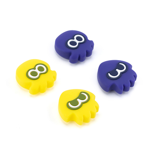 任天堂switch摇杆帽喷射战士3switchpro键帽ps5/nspro手柄硅胶套