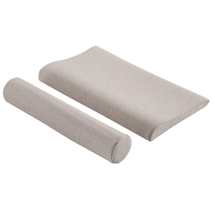 nittaya颈椎专用枕头泰国乳胶助睡眠圆柱枕护颈椎曲度变直