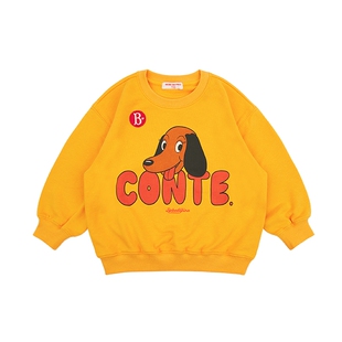 BEBEDEPINO贝贝品诺秋季男女宝日常满印套装儿童运动休闲卡通上衣