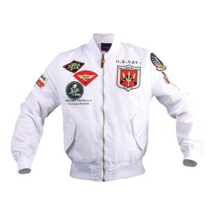 2025春秋季飞行员夹克棒球服军大码外套阿美咔叽美国空复古日系男