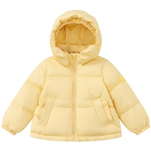 笛莎官方童装女童羽绒服2025冬季新款女宝宝小童女孩儿童短款外套