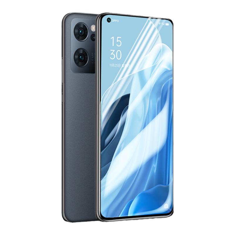 适用oppoReno7钢化膜9Reno5/6/8手机4se水凝3Pro+全屏5g覆盖原装蓝光Reno10全包十reno11膜保护贴5k防窥A2PRO