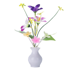 七彩LED变色光控感应智能小夜灯睡眠喂奶宝宝床头喂奶起夜卧室灯