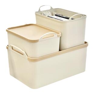 衣柜收纳盒盒子箱子家用收纳箱落地零食盒闲置物品衣物被褥置物箱