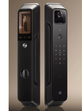 小米智能门锁4pro 掌静脉人脸识别全自动指纹密码锁智能锁门锁8