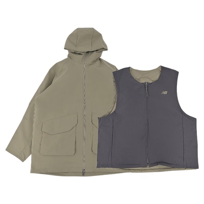 NewBalanceNB男子时尚马甲棉服