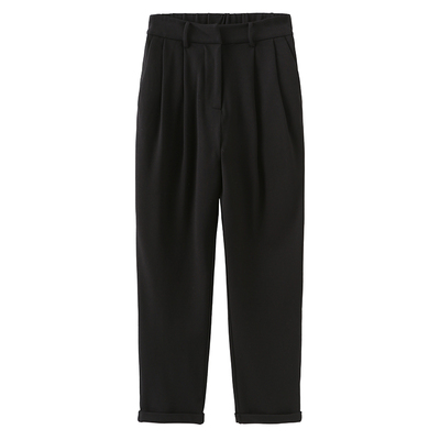 收腰西裤VB直筒超弹力修型