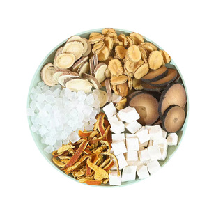 清痰饮橘红罗汉果甘草茯苓陈皮煮水茶包泡水咽部不适嗓子舒服痰湿