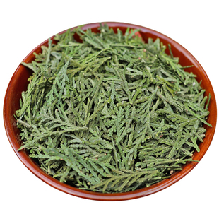 干侧柏叶秦岭野生侧柏叶新鲜干侧柏叶洗发生发乌发阴干侧柏叶500g