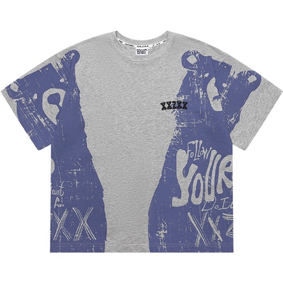 XXZXX重磅短袖T恤印花男女潮牌