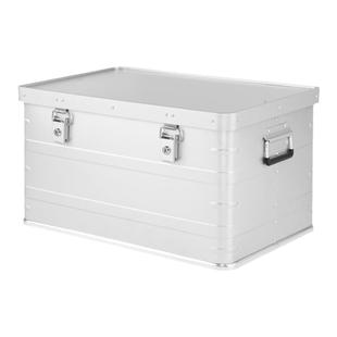 户外露营铝合金收纳箱带锁储物箱车载收纳箱防水潮铝箱大号储物箱