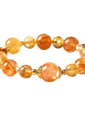 红胶花天然水晶纳财源本命年守护