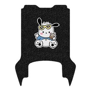 雅迪腾龙DE350电动车脚垫TDR2996Z电瓶车丝圈防水防滑脚踩垫定制