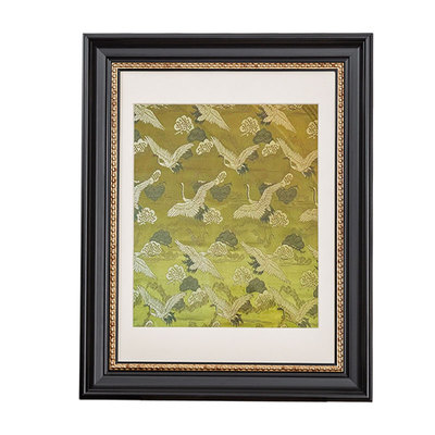 画框空框中古风相框小黑色