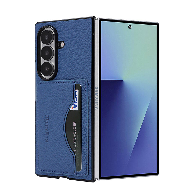 卡套支架适用三星fold7折叠屏手机壳超薄galaxyzfold6卡包一体ford5可插卡zflod4放卡片fol3新款磨砂防摔外壳