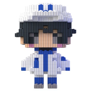 第五人格积木人仔囚徒同人二创高难度拼装小颗粒益智谷子动漫礼物