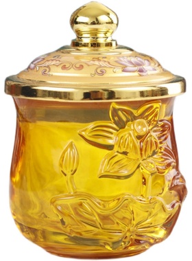 家用佛前供水杯沐德琉璃