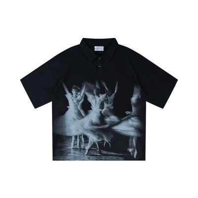 STREAMLET.CHEN:唯美肖像系列/芭蕾舞的落幕POLO衫