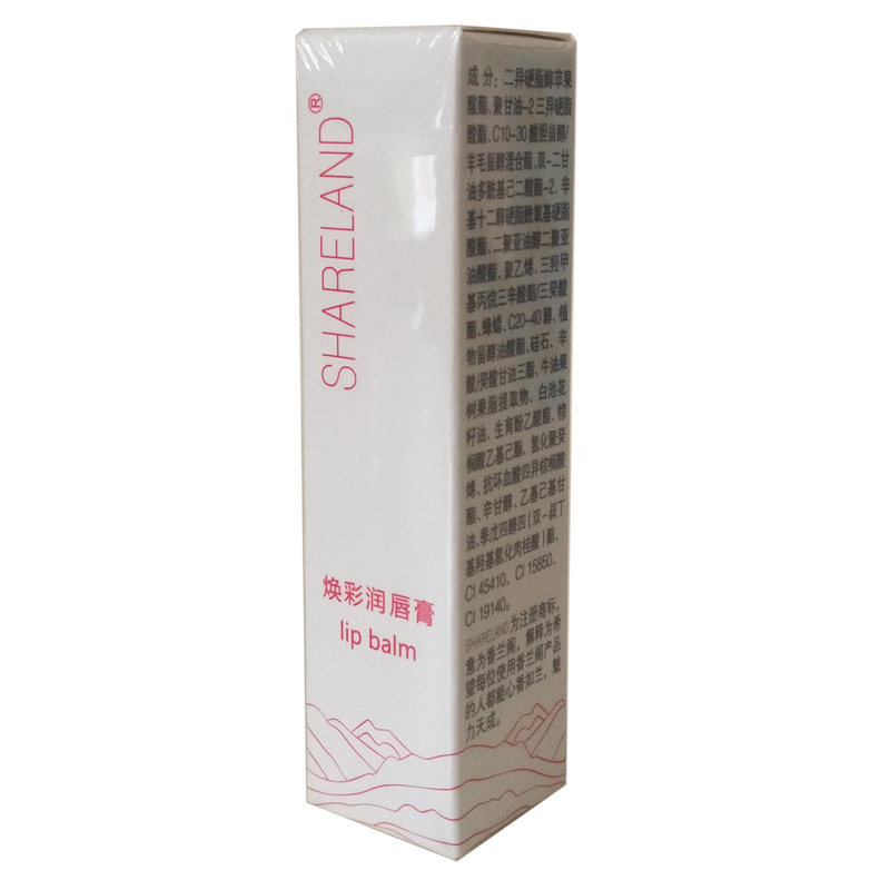 香兰阁焕彩润唇膏无色淡粉色