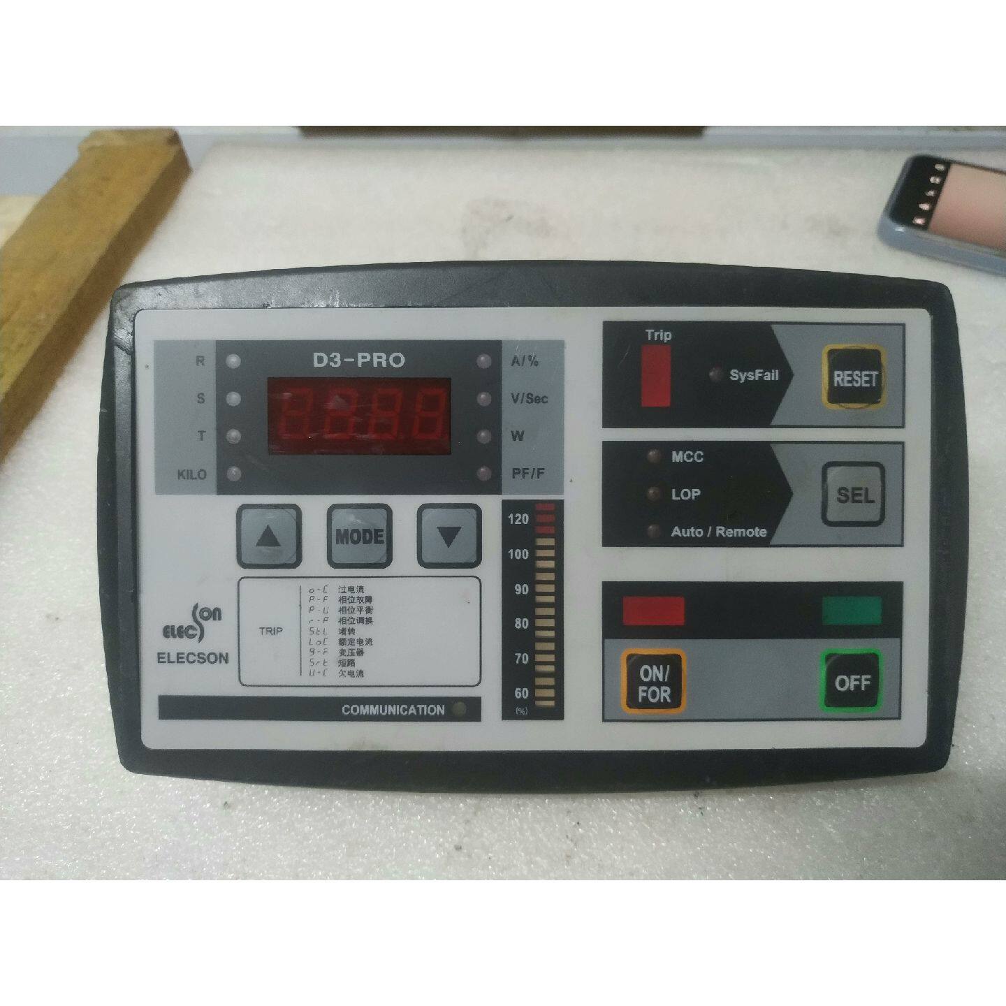 【议价-可维修】ELECSON韩星电动机数字综合保护器 具 /二手均有