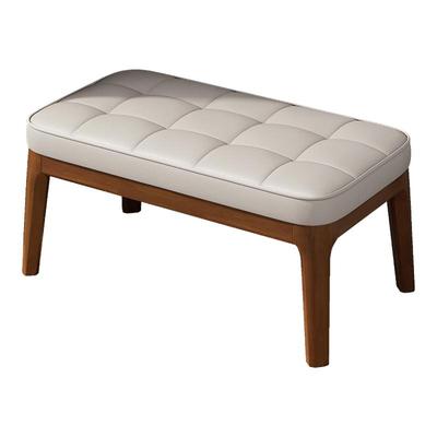 换鞋凳简约轻奢实木软包穿鞋凳