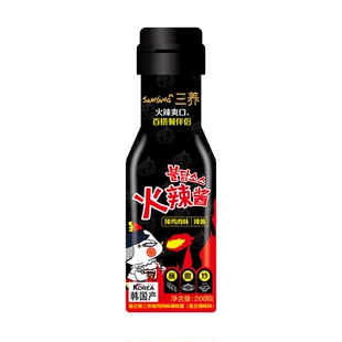 韩国三养火鸡面酱料超辣奶油面酱原味辣拌面酱调料变态辣酱火鸡酱