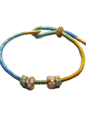 可可爱编绳可替换串珠手绳手链