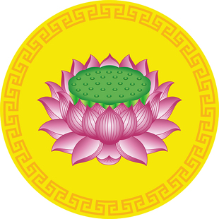 佛堂莲花地毯佛前圆形地垫黄色禅意打坐禅修拜佛礼佛跪拜垫子红色