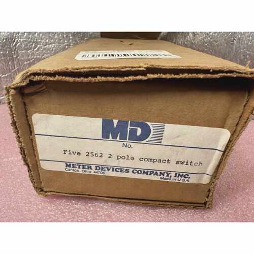 MD FIVE 2562 2POLE COMPACT SWITCH B0X OF 5