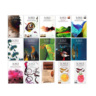 加拿大进口Soma金奖黑巧克力牛奶覆盆子白巧朗姆无糖情人节礼物