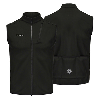 MAISAILY迈赛力秋冬抓绒骑行马甲防风公路自行车骑行背心骑行装备