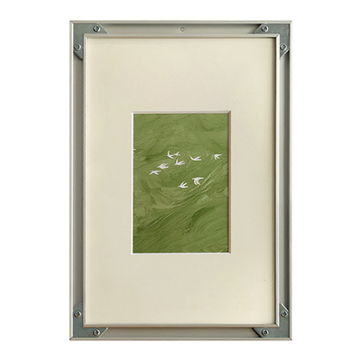 铝合金窄边相框方形洗照片客厅