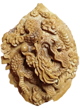 纯手工雕刻桃核！一物一图！！！