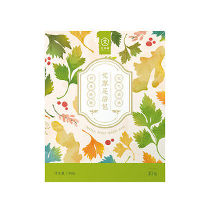 艾艾贴旗舰店男女足浴粉艾草泡脚包家用泡脚粉生姜养生包