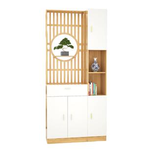 上档次新款百搭！！屏风隔断柜简约现代装饰柜间厅玄关柜鞋柜一体