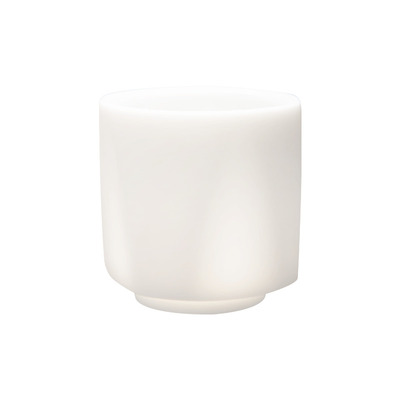 德化陶瓷纯白哑光茶杯