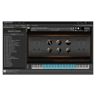 永恒教堂管风琴采样音源Marcos Ciscar Eternity Church Organ v2