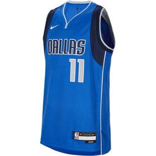 Nike耐克官方男童独行侠队Icon NBA凯里·欧文大童速干球衣IH2142