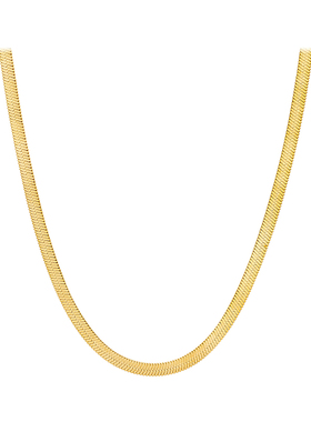 钛钢蛇骨链女男叠戴高级感项链