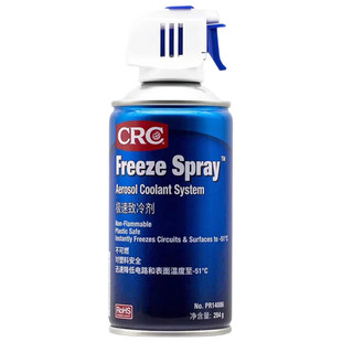 美国CRC极速制冷剂马达冷冻剂冷凝剂PR14086急速线路板冷却喷雾剂
