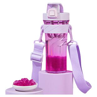 膳魔师运动摇摇杯夏季杯带Tritan塑料便携随手杯TP4086生日礼物女