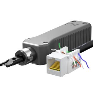 山泽网线打线刀打线钳多功能工程电话线网络模块配线架打线工具压线器钳子